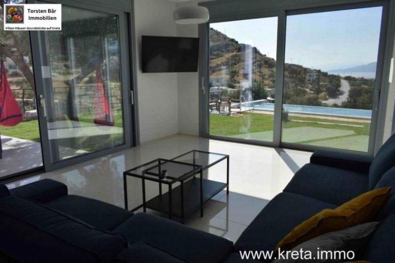 Kamilari Süd Kreta, Kamilari, Luxusvilla mit Panorama - Meerblick Haus kaufen